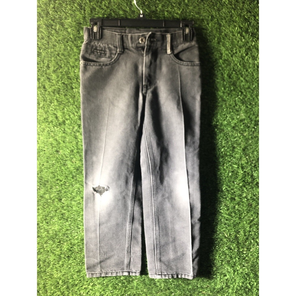 Sean John Dark Wash Black Denim Jeans Youth Boys‎ Size 8  Y2K Hip Hop Skater
